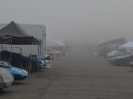 Cars in Mist